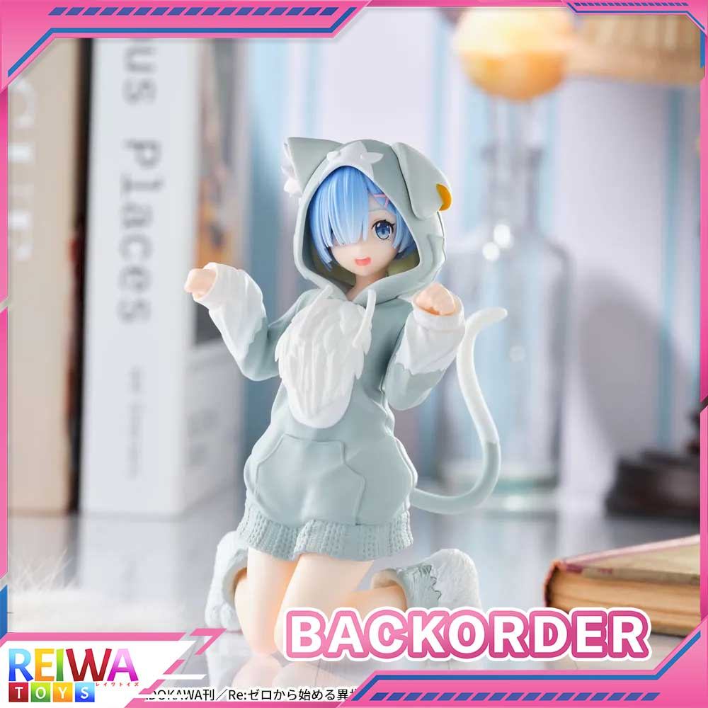 Yumemirize Figure Rem - Mofumofu Puck Ver. Re:Zero Kara Hajimeru Isekai Seikatsu (10cm) thumbnail 2