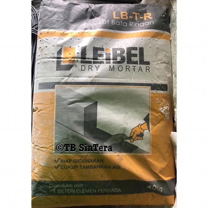IDXXX- Leibel Semen Mortar Perekat Bata Ringan 40 Kg Hebel / Thinbed Lb-T