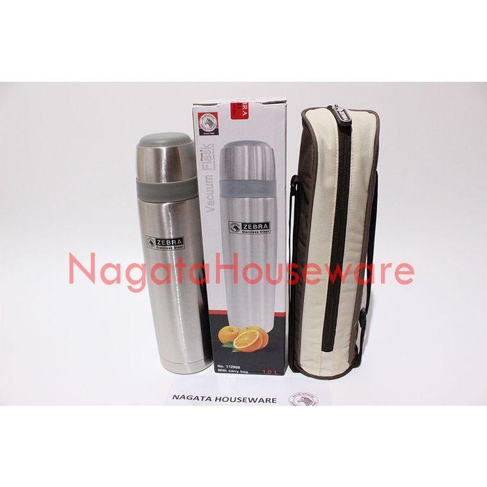 Termos air panas stainless steel Vacuum Flask Zebra Prima 2 112958 Top