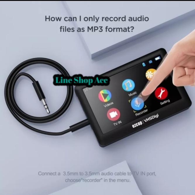 Ezcap 180 Av Rca Vcr Recorder Save To Flashdisk / Microsd Ezcap180