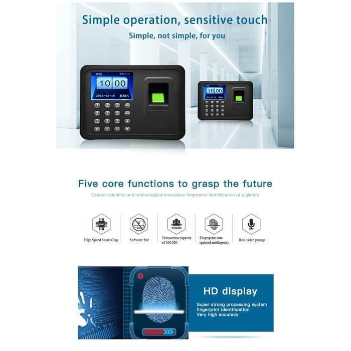 FINGER PRINT / MESIN ABSEN A6