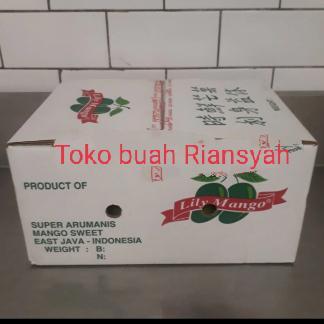 mangga harum manis lily /box matang pohon mangga