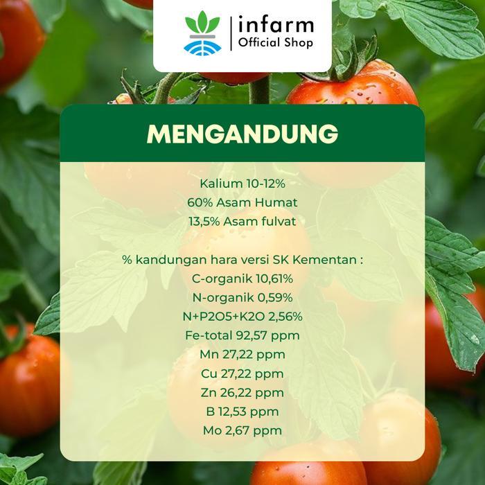 INFARM - PUPUK ANGGUR PUPUK ORGANIK CAIR TANAMAN BUAH / BUNGA 1L POC KOMPOS PUPUK TANAMAN CAIR PUPUK