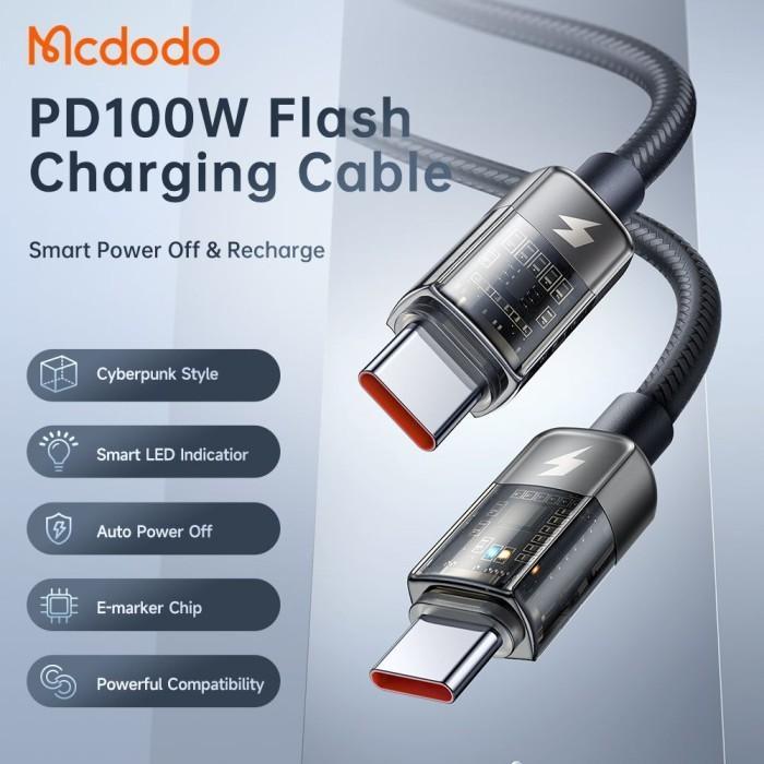 CA-5890 KABEL TYPE-C TO TYPE C CABLE 60W QUICK CHARGING 4.0