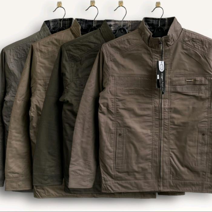 P/ jaket pria import/ jaket bolak balik/ jaket katun/ jaket motor