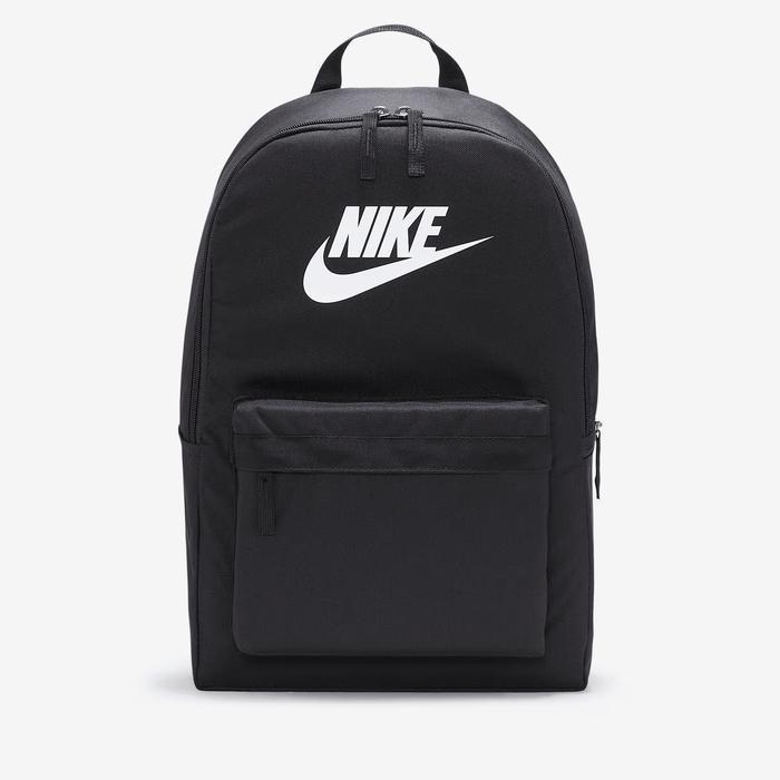 Tas Ransel Hitam Nike Heritage Backpack 25 Liter Tas Sekolah Kampus Olahraga Gym Bag Original DC4244