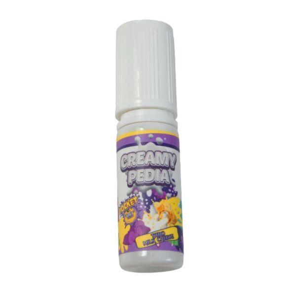 CREAMYPEDIA POCKET TARO MILK CHEESE SALT 4IN1 X 15ML BY MAJAPAHIT BREWERY