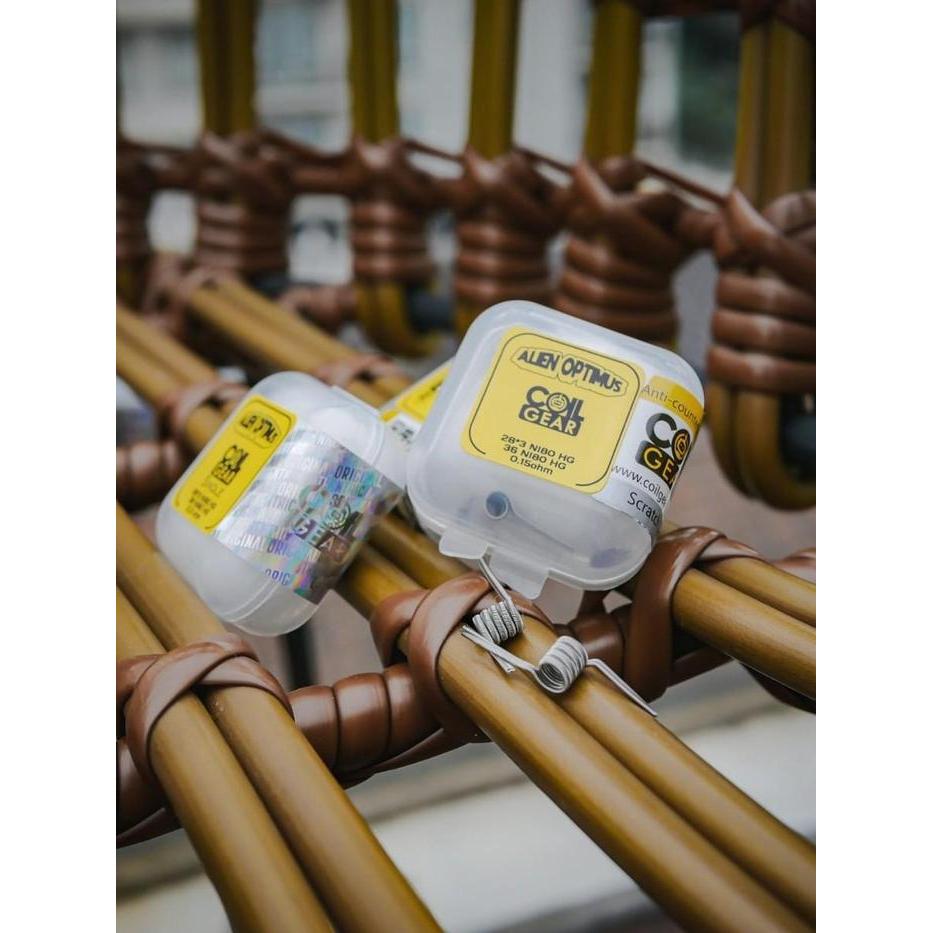 COIL ALIEN OPTIMUS NI80 1 PASANG 28X3G+38G FOR WASP NANO AUTHENTIC BY COIL GEAR