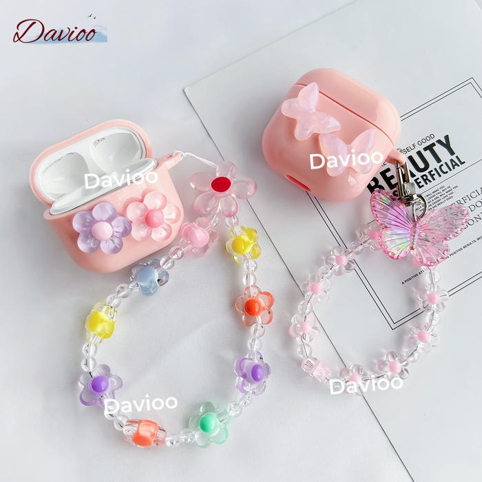 News Casing TWS FOR Robot Airbuds T50S Pelindung Earphone FOR Robot Airbuds T50S Motif Lovely dan