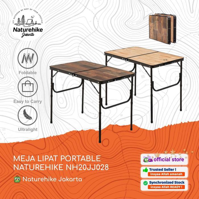 MEJA LIPAT NATUREHIKE NH20JJ028 PORTABLE CAMPING OUTDOOR PIKNIK BBQ