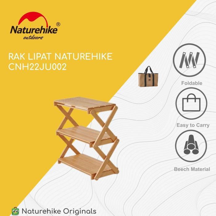 RAK LIPAT / TATAKAN KOPI PIKNIK PORTABLE CAMPING NATUREHIKE CNH22JU002