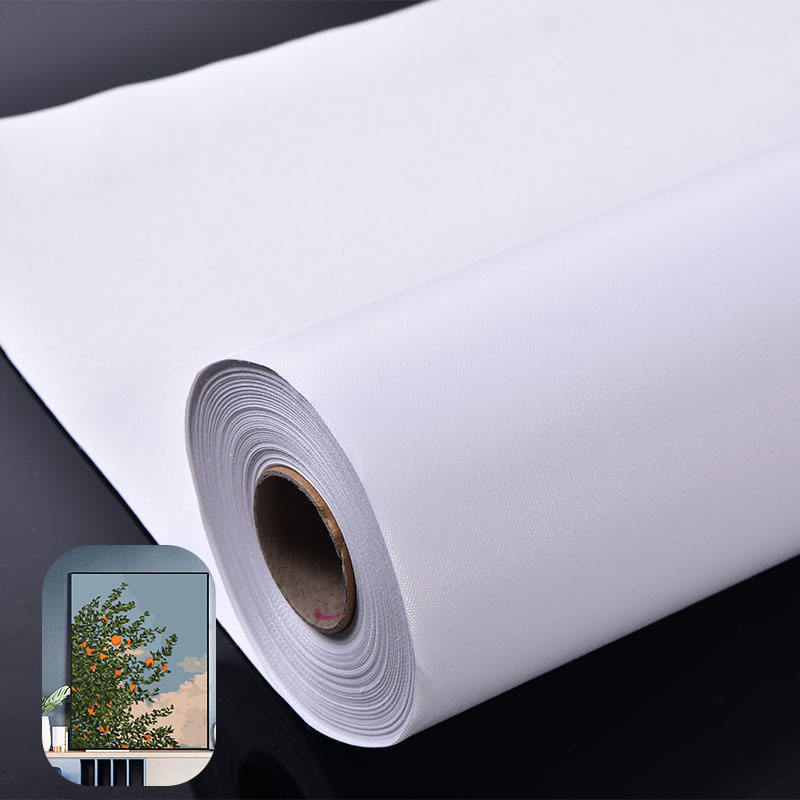 220Gsm 36"*30M Matte Surface White Inkjet Polyester Canvas Roll