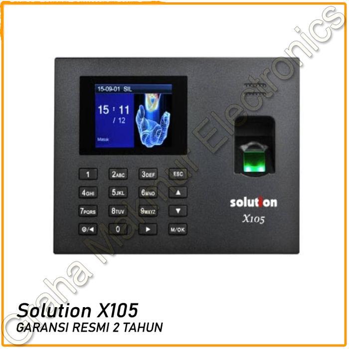Fingerprint solution x 105
