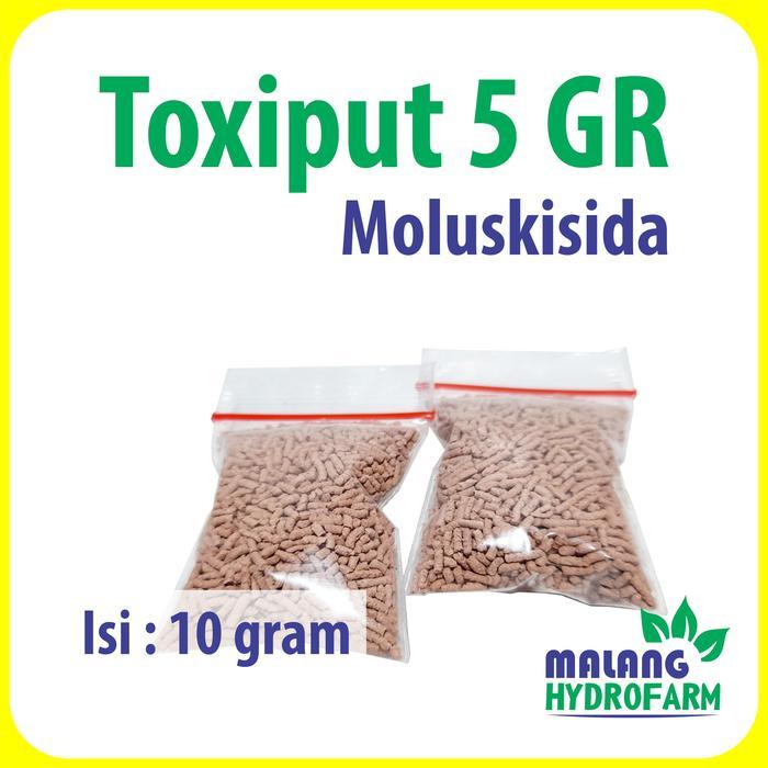 Toxiput 5 GR repack 10 gram moluskisida insektisida insectiside hama