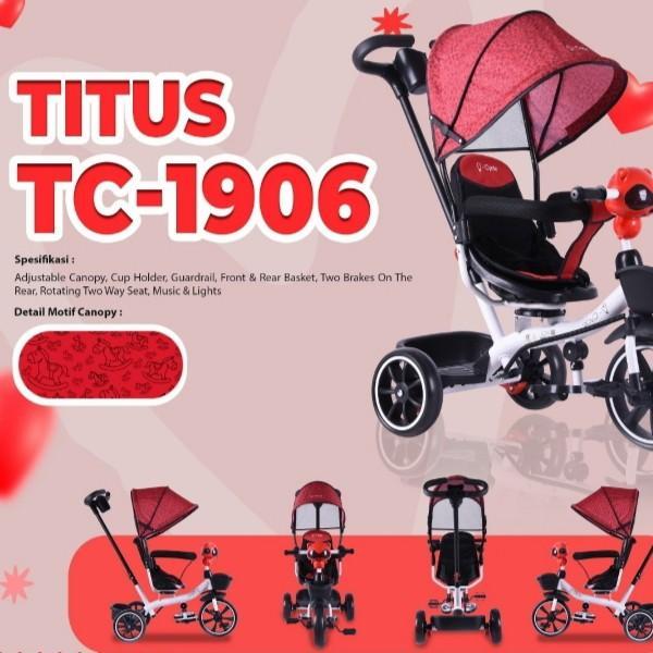 sepeda roda tiga titus tc 1906 icycle