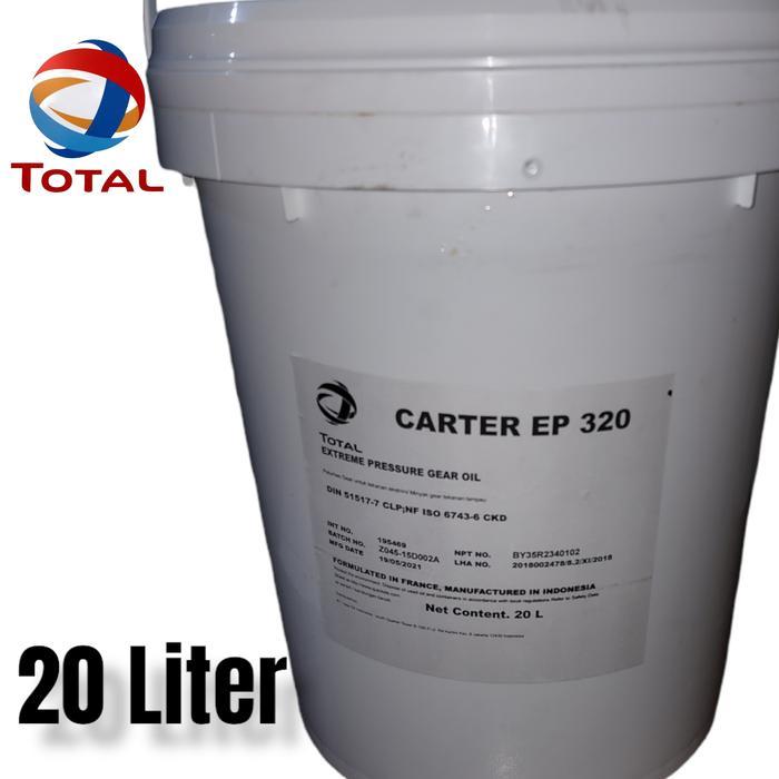 OLI GEAR TOTAL CARTER EP320 PELUMAS GEAR ISO VG 320