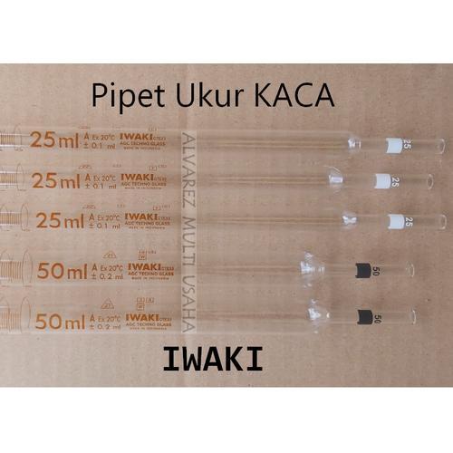 PIPET UKUR KACA/ PIPET SEROLOGI / TRANSFER PIPET / MAAT PIPET IWAKI
