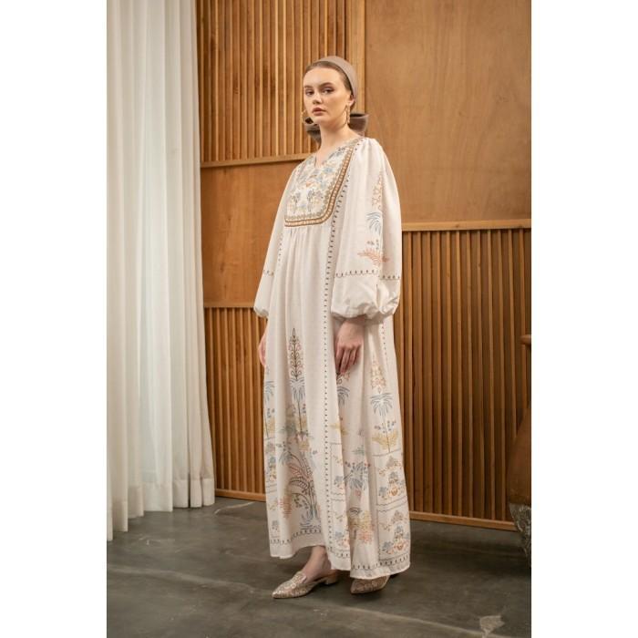 KARIMAKE Wiyaga Dress Color Almond