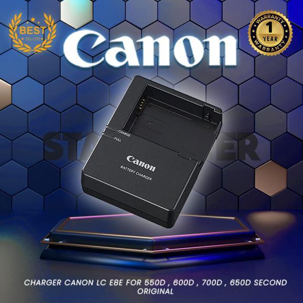 Charger Canon Lc E8E For 550D , 600D , 700D , 650D Second Original Siap Kirim