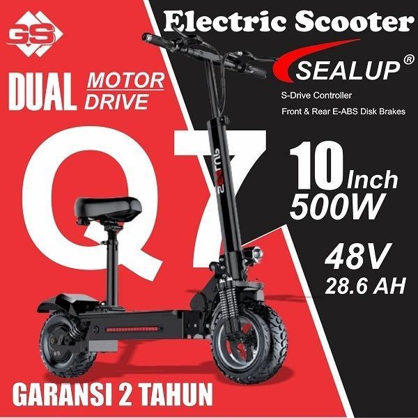 Scooter Sealup Q7 / Skuter / Skuter Listrik / Skuter Elektrik