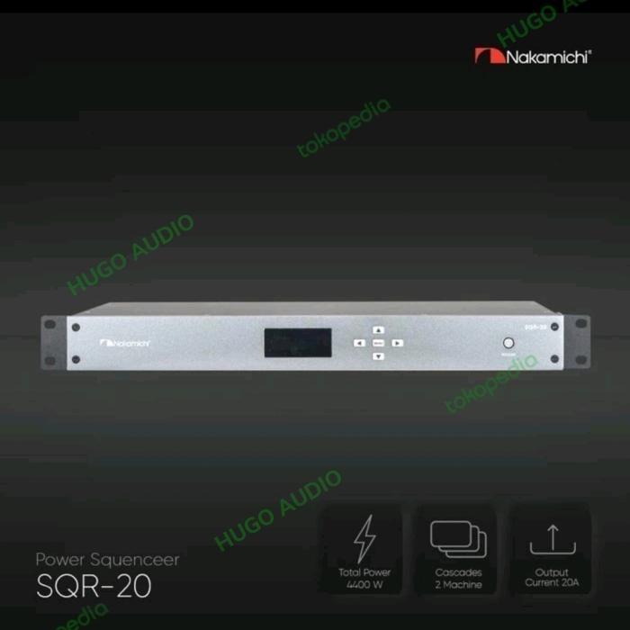 Power Sequencer Nakamichi Sqr 20 Sqr20 Original