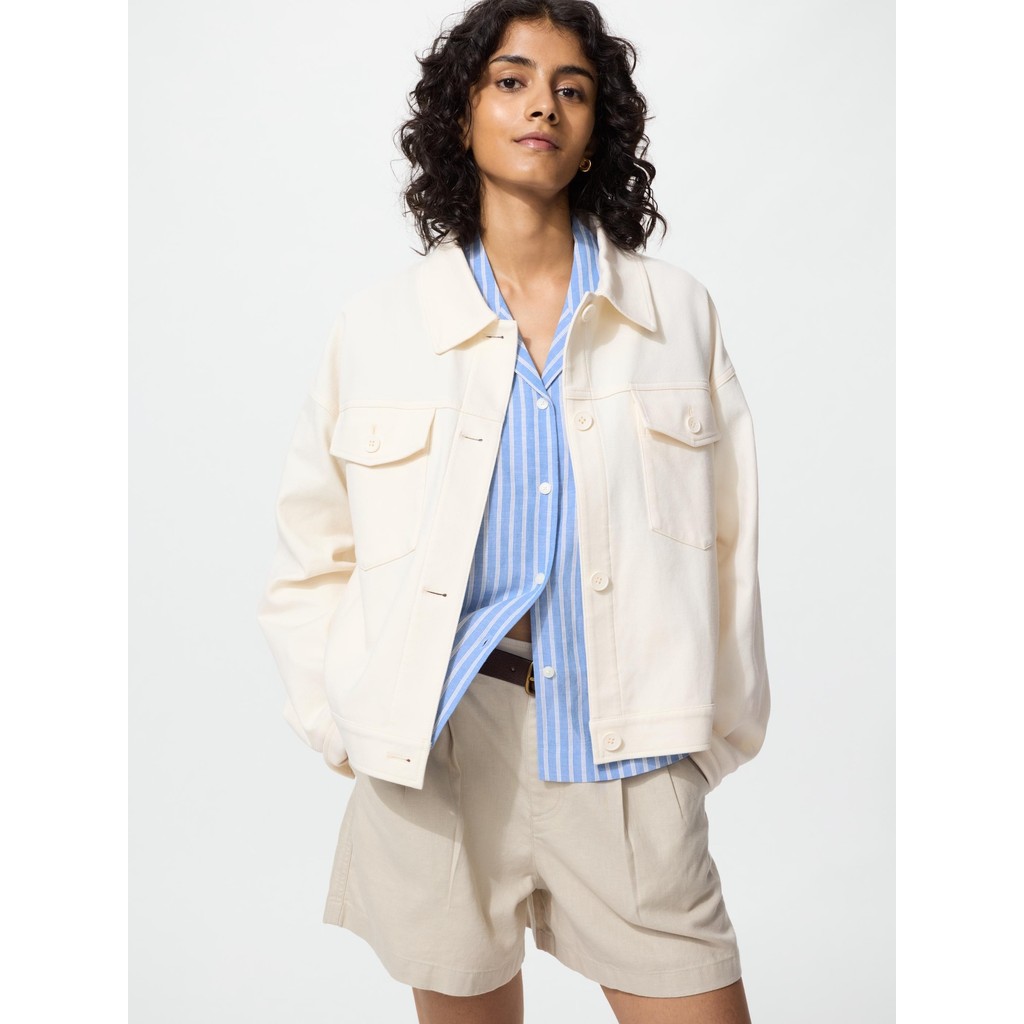 Uniqlo Jaket Rileks Jersey