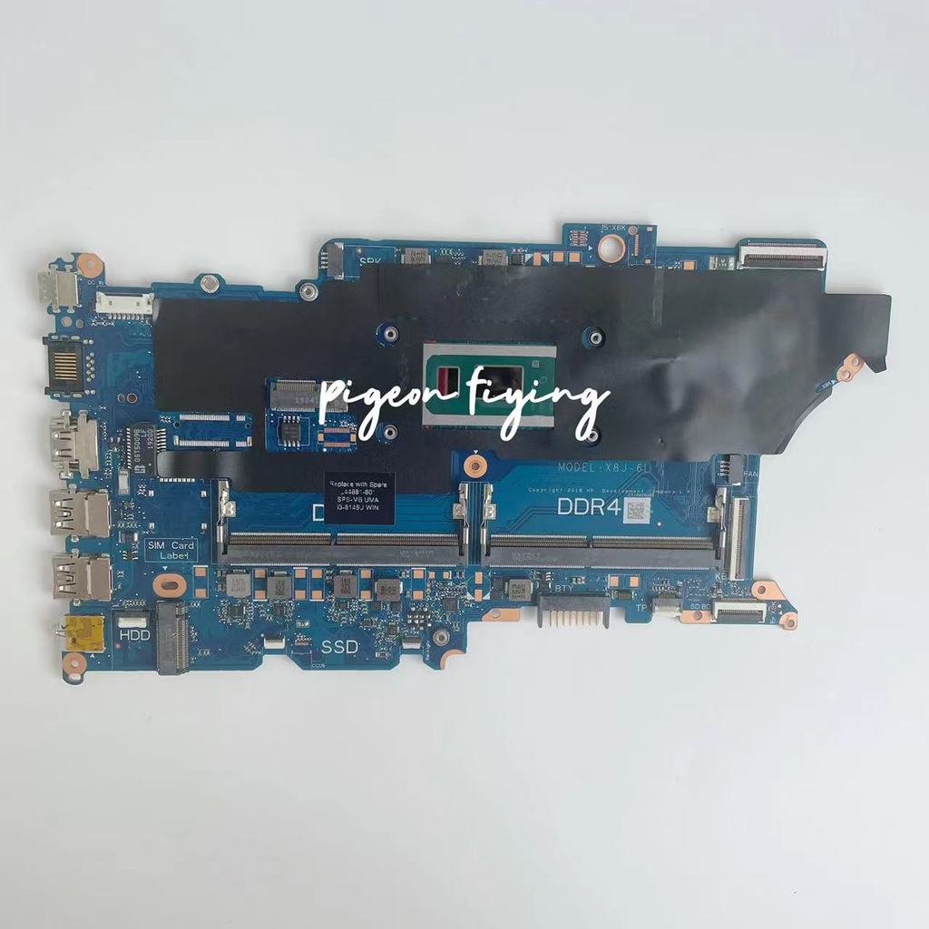 Dax8Jmb16E0 For Hp Probook 440 450 G6 Laptop Motherboard With I3 I5