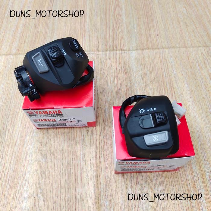 Switch Lampu / Saklar Kanan Kiri Mio Sporty Mio Soul Karbu Ori Yamaha