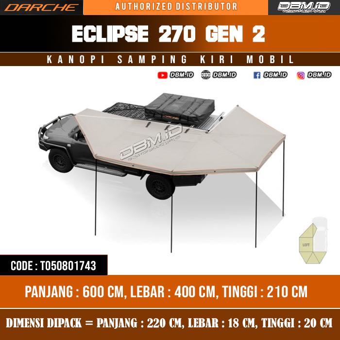 TENDA KANOPI SAMPING KIRI MOBIL DARCHE AWNING ECLPISE 270 GEN 2