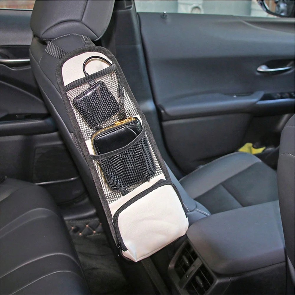 Car Seat Storage Bag And Convenient Hanging Bag Seat Storage Bag Car Sundry Storage Organizing Mesh