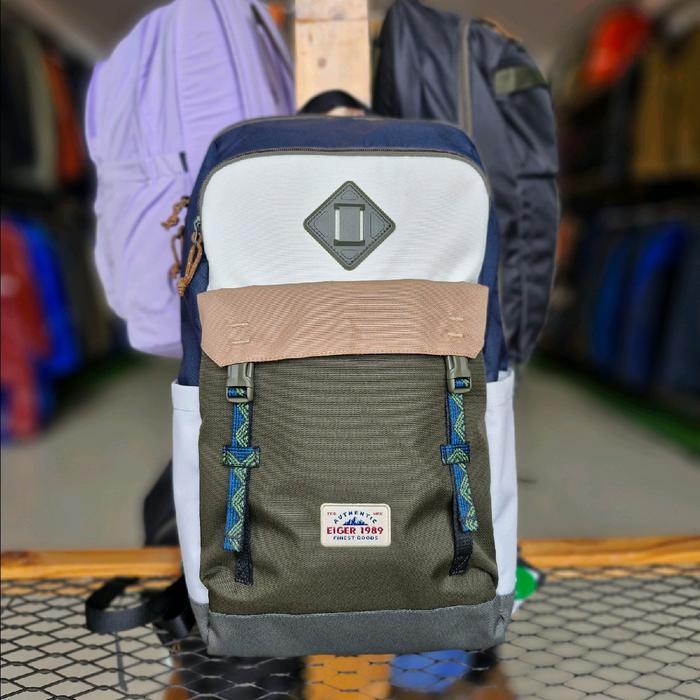 TAS RANSEL EIGER 9077 X-HILLSIDER PACK 20L - TAS PUNGGUNG COWOK - KANTOR / KULIAH Pria