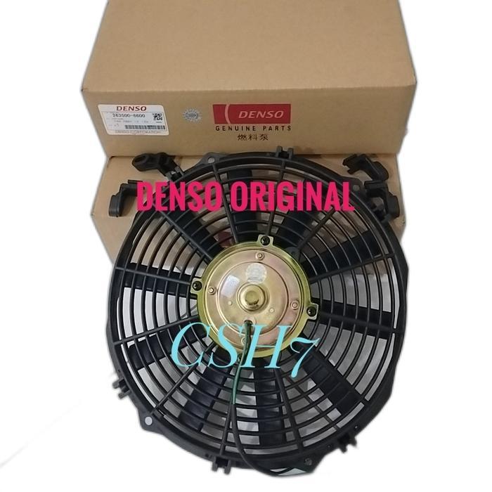 KIPAS EXTRA XTRA FAN AC MOBIL 12 INCH 12V/TIUP-HISAP/DENSO ORIGINAL