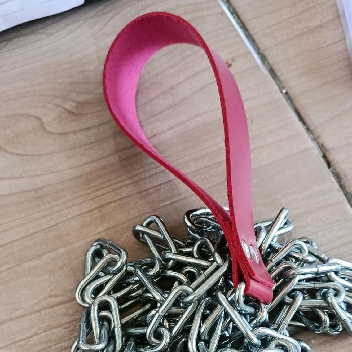 Promo Tali Tuntun Rantai Tali Kekang Rantai Anjing Besar Rantai Kuat Tebal Original