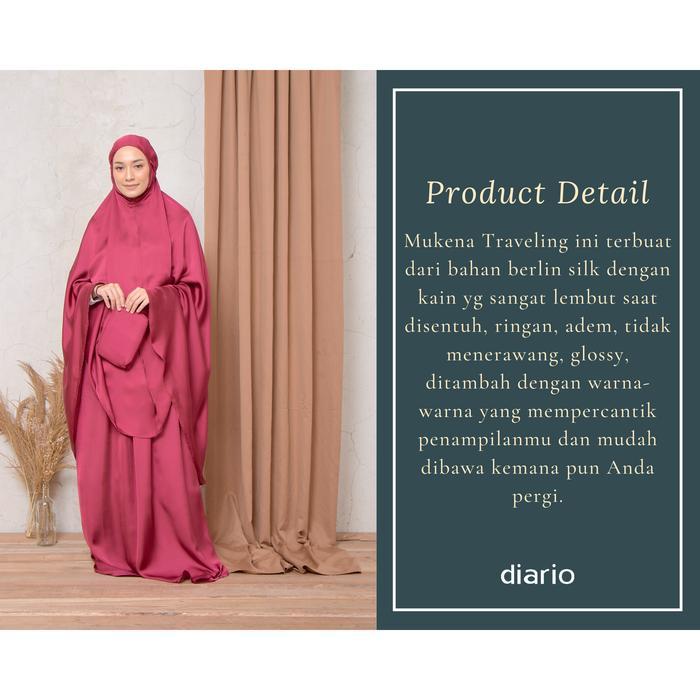 New- Mukena Traveling Plain Diario