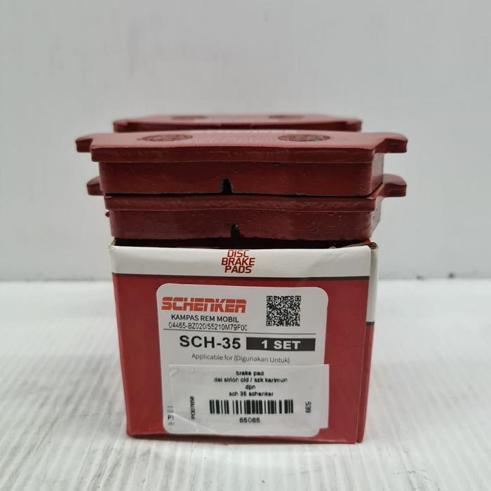 Brake Pad Suzuki Karimun Dpn Sch 35 Schenker -65065