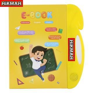 Mainan Edukasi Buku Sound Book E-Buku Bersuara Muslim-Islam Membaca Bahasa Indonesia Dan Inggris