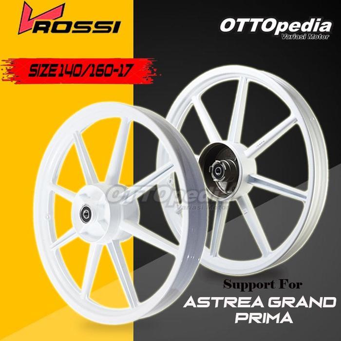 Buruan beli] VELG PELEK RACING VROSSI GRAND PALANG 8 UK RING 17 LEBAR 140 DEPAN 160 BELAKANG HITAM