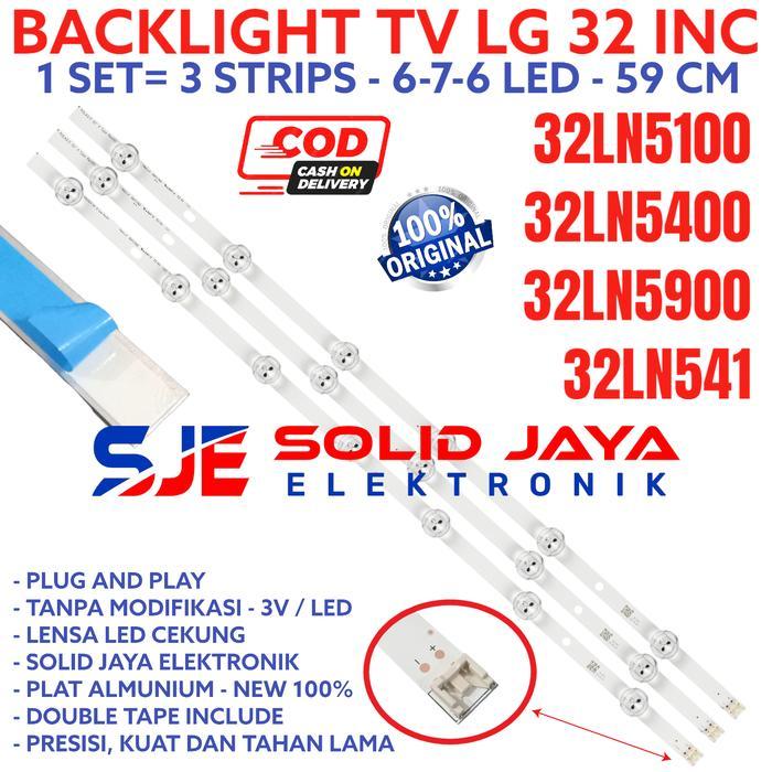 News BACKLIGHT LED TV LG 32 INC 32LN5100 32LN4900 32LN5100 32LN541 32LN541B LAMPU BL 676 LENSA MATA