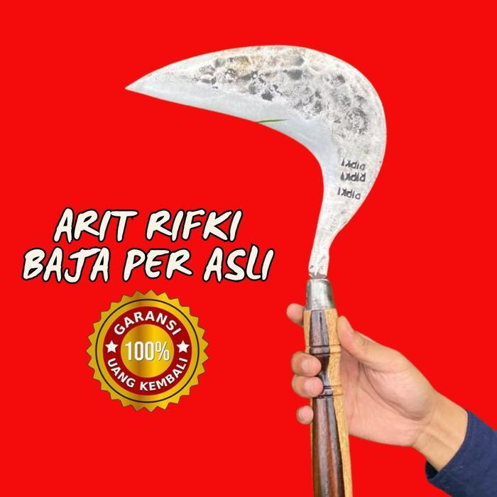 Arit cap rifki bahan baja per untuk pemotongan rumput alat tani alat kebun