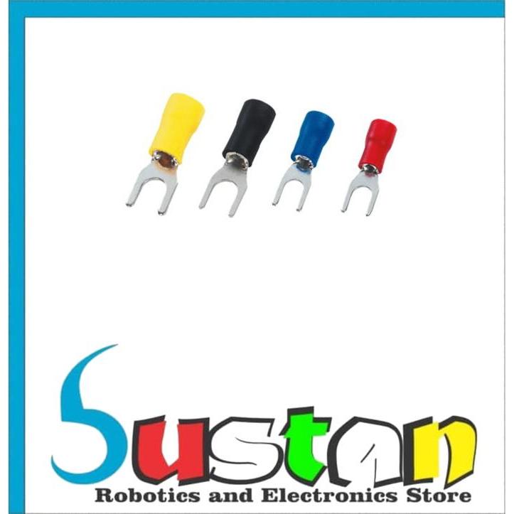10PCS SKUN KABEL GARPU ISOLASI SKUN Y NORM 1.25-32Y TERMINALS SKUN Y CABLE