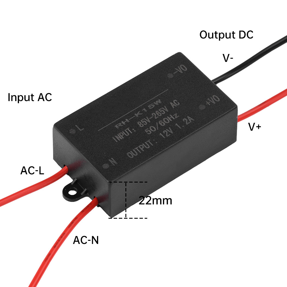 Ac-Dc To Dc Step-Down Power Supply Ule Ac85-265V To Dc 5V 12V 24V Buck Converter Ac-Dc Regulator Ule
