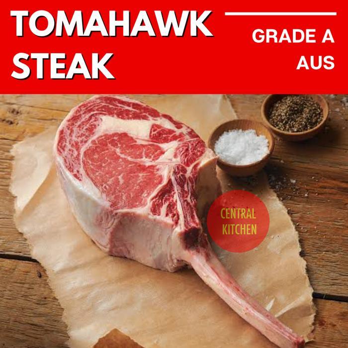 PREMIUM TOMAHAWK BEEF STEAK AUS GRADE A DAGING SAPI IMPOR