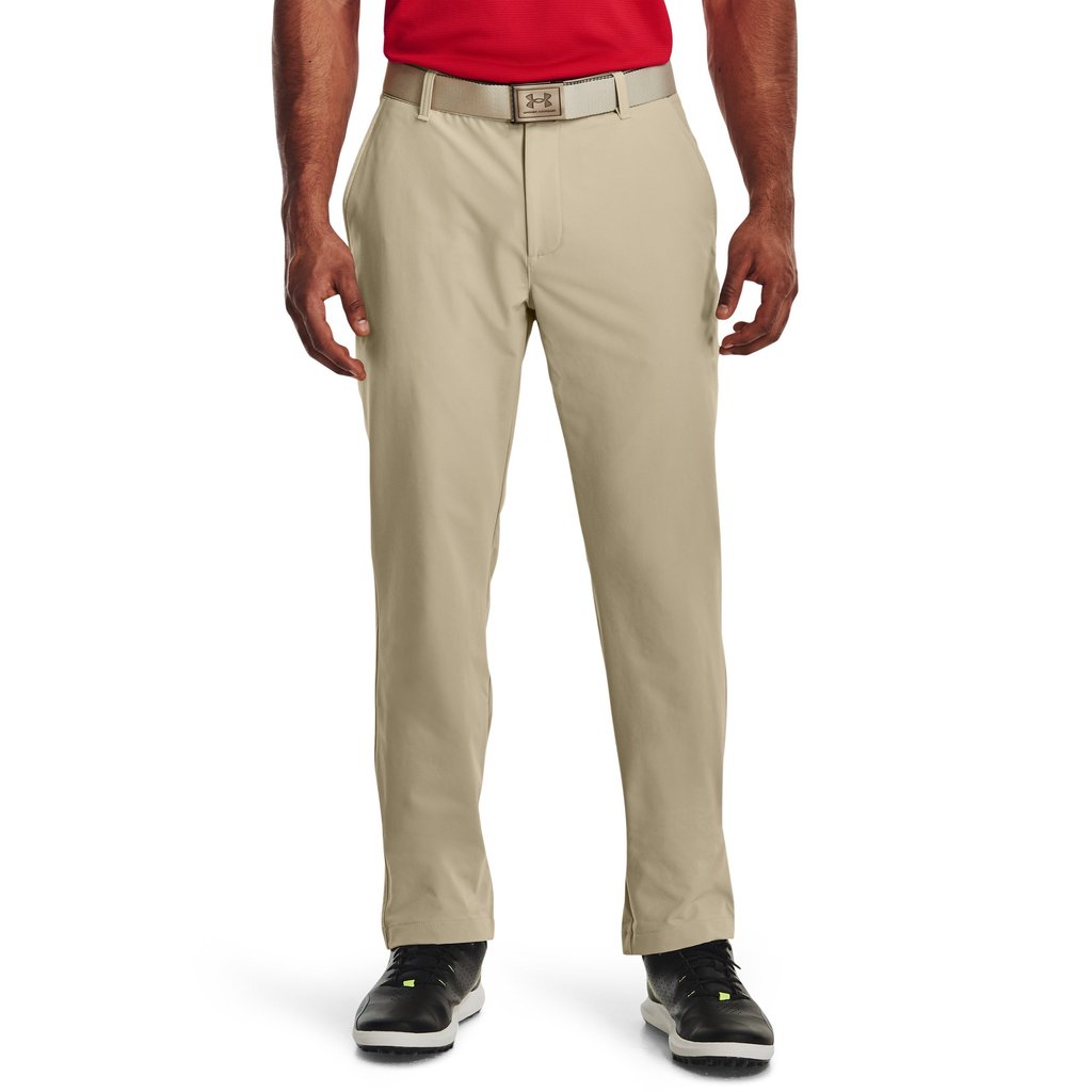 UA Matchplay Tapered Men's Pants - Brown