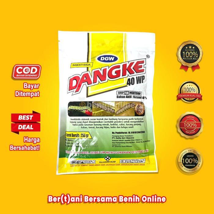INSEKTISIDA DANGKE 40 WP 250 GR Metomil DGW integrate endure prevathon