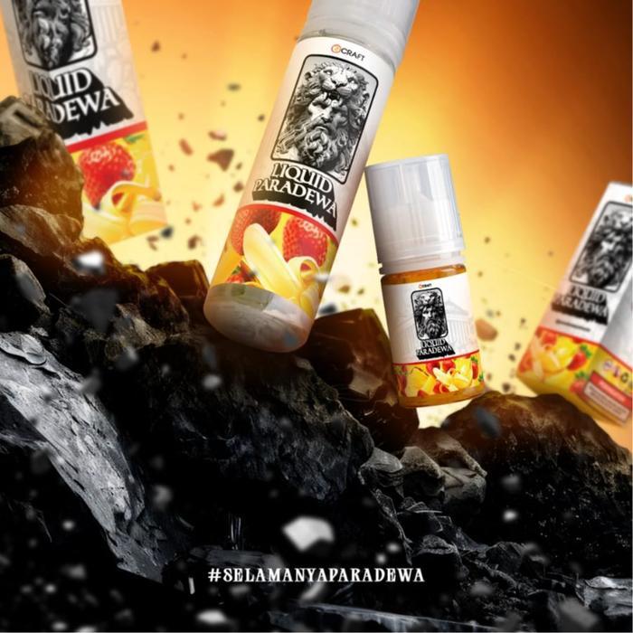 LIQUID PARADEWA BANANA STRAWBERRY SANG HERCULES SALTNIC 30ML 30MG BY RCRAFT