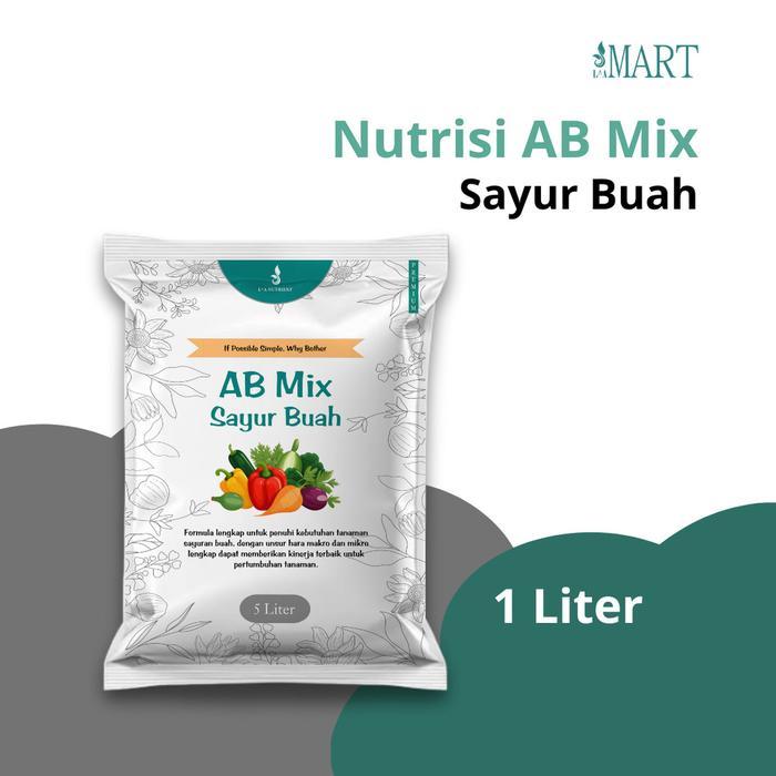 Nutrisi AB Mix LA NUTRIENT Pekatan 1 Liter Untuk Sayur Buah dan Buah