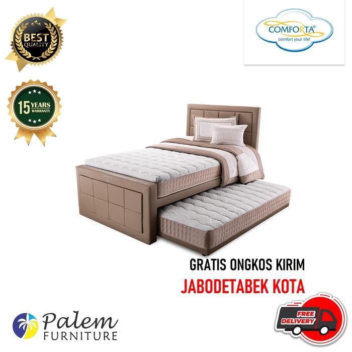 Kasur Springbed 3In1 Comfort Duo 120 Comforta Full Set