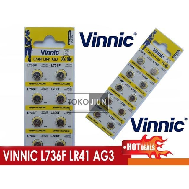 News Battery Batere Vinnic L736F LR41 AG3 Battery Batere Baterai