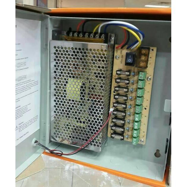 Power Supply Box 10A Power Cctv