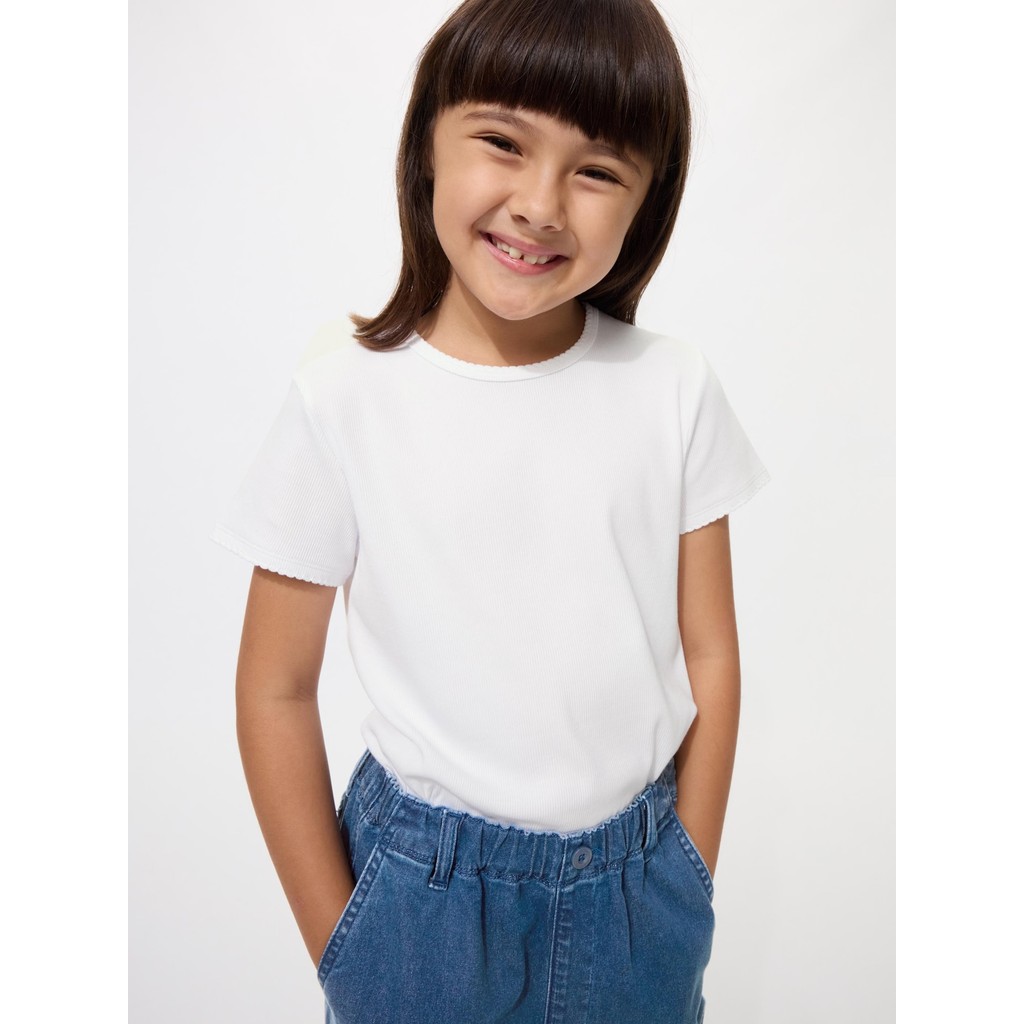 Uniqlo GIRLS T-Shirt Rib